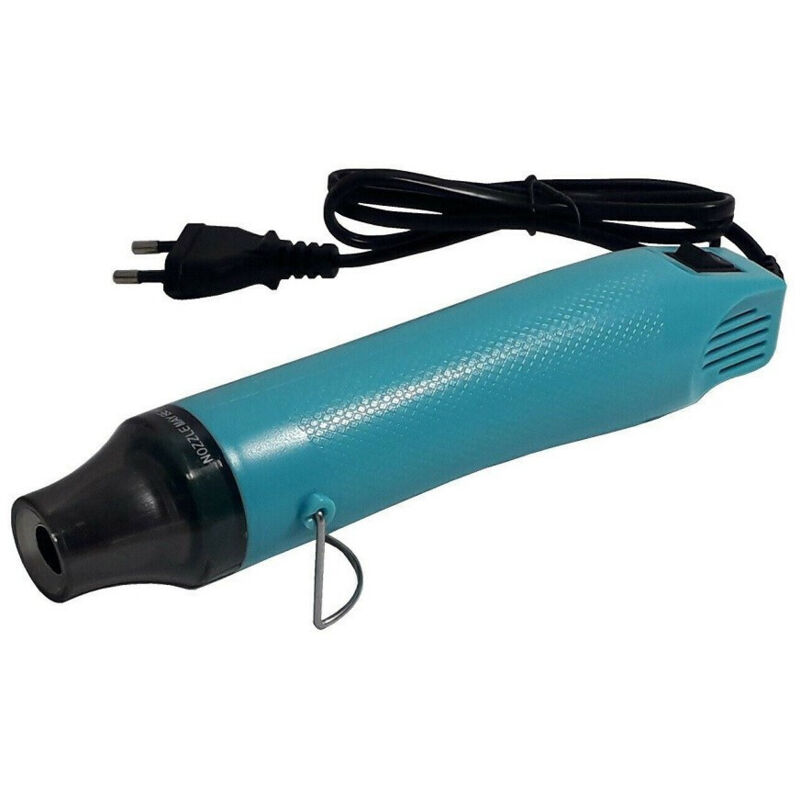 Trade Shop Traesio - Trade Shop - Heißluftpistole 300W 200°C Grad für Heimwerker Hobby Mantel MF300 -