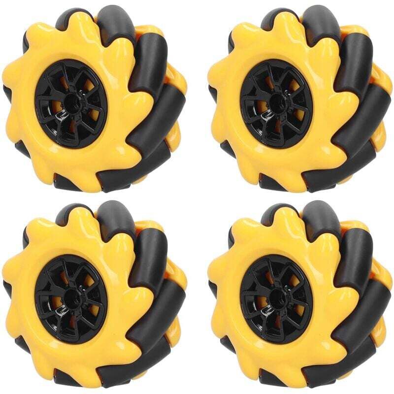 XVX - Roboterrad Mecanum-Rad Omnidirektionales Rad 60 mm Zwei Paare