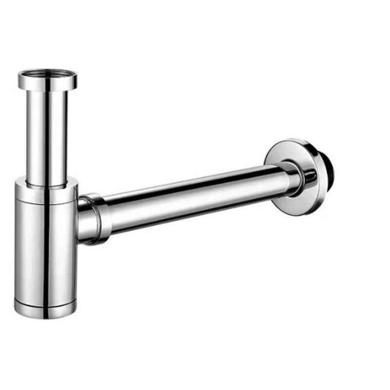 Csparkv - Waschbecken-Siphon aus Edelstahl, Siphon für Waschbecken und Waschbecken, höhenverstellbares Siphon-Set