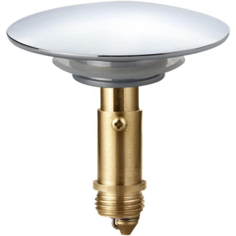 Osqi - Waschbecken-Abfluss-Pop-up-Ablaufsystem, Waschbecken-Ablaufstopfen, Stahlkugelkern, verstopfungssicherer Waschbecken-Stopper, universeller