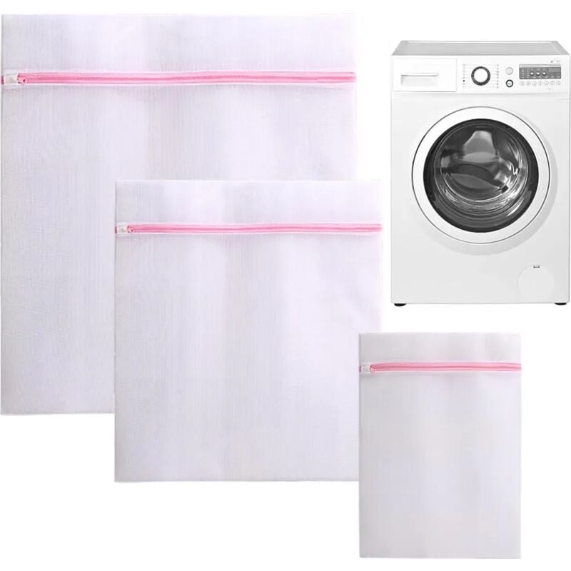 Toolive - Wäschenetz für Waschmaschine,Wäschesack,Wäschenetz mit Versteckter Reißverschluss,Waschsack Verformung der Kleidung zu Berhindern, für
