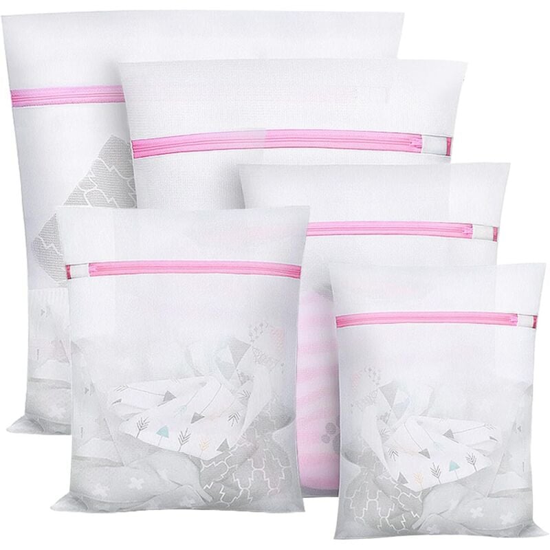 Lablanc - Wäschesack für Waschmaschine, 5er Set Wäschenetz für Waschmaschine, Wäschesack für empfindliche Wäsche, bh, Bluse, Unterwäsche, Schuhe,