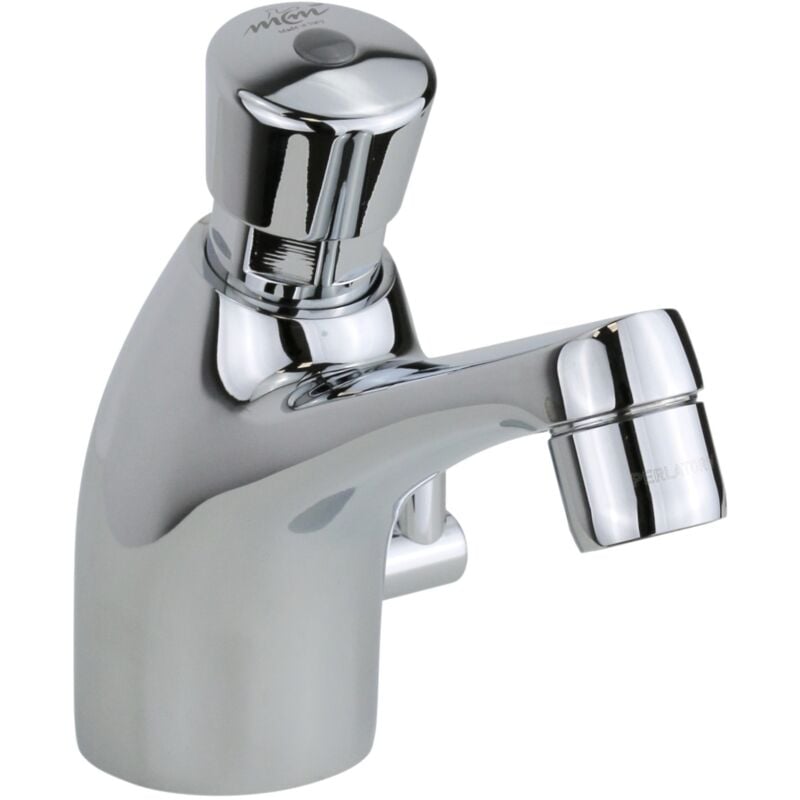 Waschtischmischer, zeitgesteuert 8/12 Sekunden aus verchromtem Messing MCM 900700 8/12 Sekunden