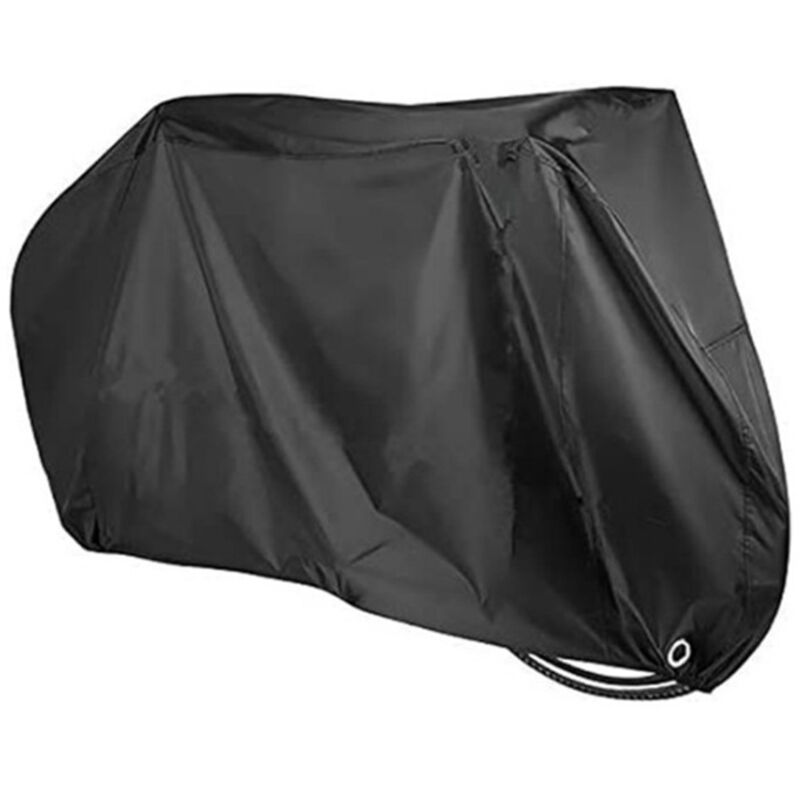 Wasserdichte Fahrradabdeckung für den Außenbereich, hochwertige 210D-Fahrradabdeckung, geeignet für Fahrräder, Motorräder und Elektroroller, kann bis