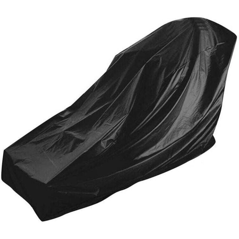 Wasserdichte Laufbandabdeckung für den Außenbereich, schwarze Staubschutzhülle für Laufbänder zu Hause, winddichte Laufband-Schutzhülle, große