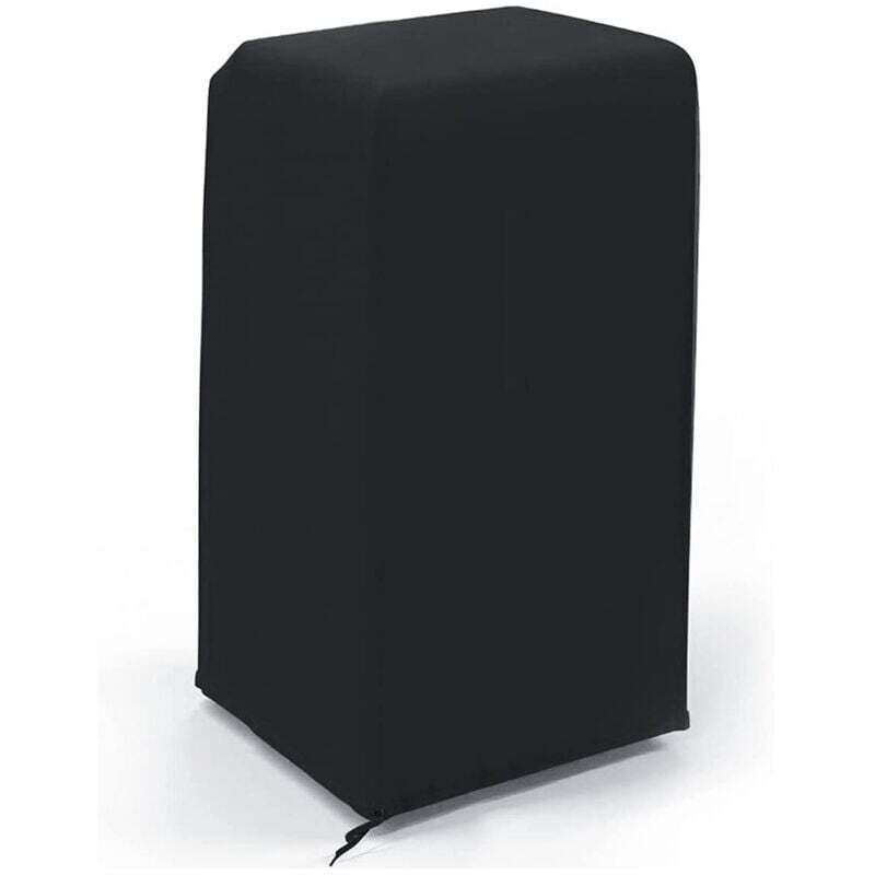 Wasserdichte, matte Schutzhülle für tragbare Klimaanlagen mit innenliegendem Reißverschluss, Schwarz