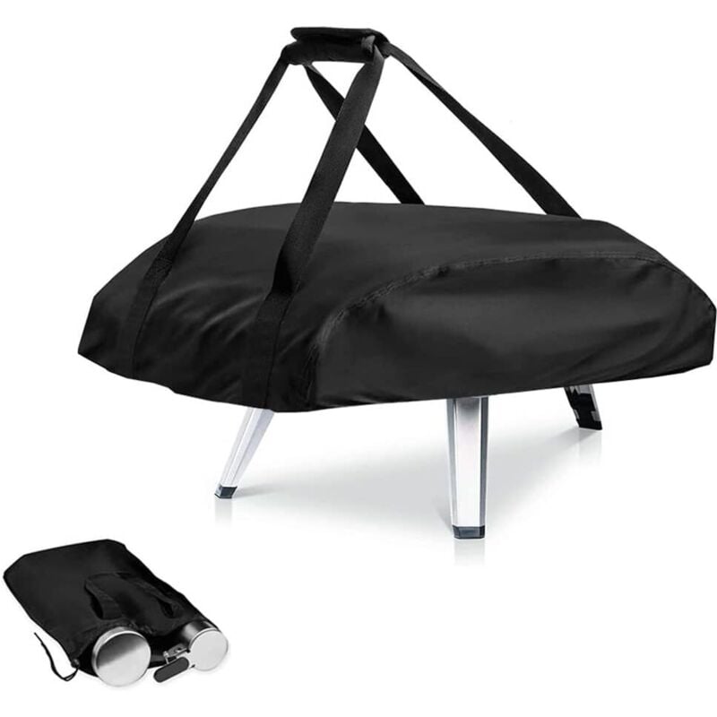 Wasserdichte Pizzaofen-Abdeckung, wetterfest, staubdicht, 420D Oxford-Gewebe, 63 x 41 x 16 cm