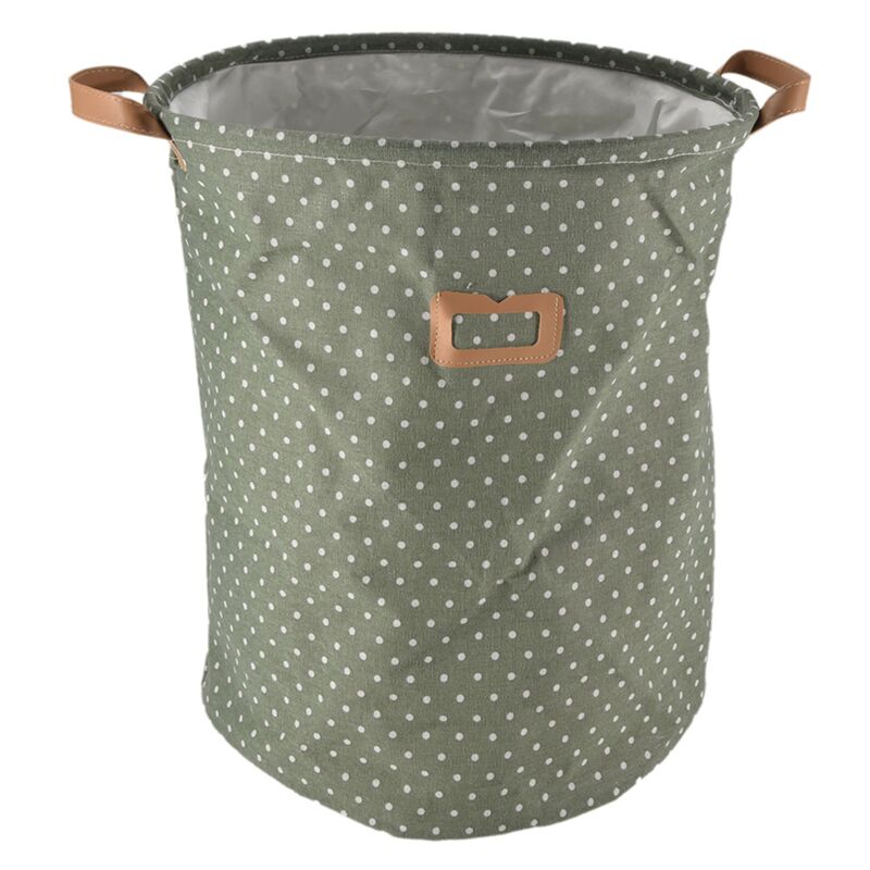 Wasserdichte Wäsche Korb Geschenk Tasche Kleidung Ablage Hause Eimer Kinder Spielzeug Lagerung Grün