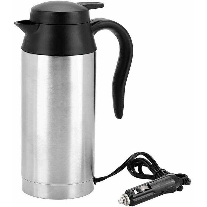 Elektroauto-Wasserkocher, 24 v, ca. 750 ml, Heizbecher mit Zigarettenanzünder, Flasche, Kaffeetasse, Tassen, LKW-Heißwasserspender, Reise,