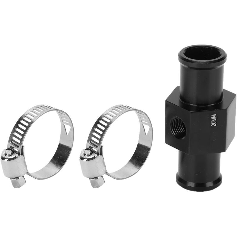 Wassertemperatur Sensor Adapter, Wassertemperatur Adapter Wassertemperaturmesser Sensor 3-Wege Anschluss Motorrad Modifikation(A(20mm))