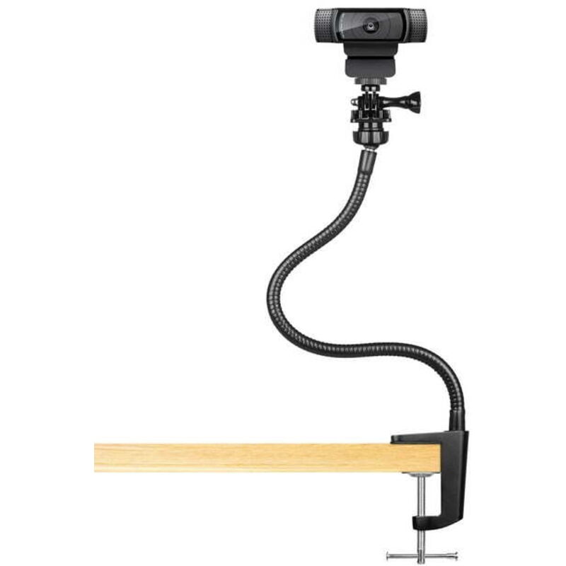 Flexibler Webcam-Ständer mit Klemmbacken – Verbesserte Schwanenhals-Webcam-Tischhalterung