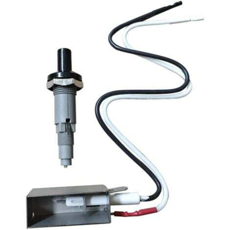 Weber 7509 Ersatzzündknopf, Zündset mit Knopfzellenbatterie, kompatibel mit Weber Spirit Genesis Gasgrills