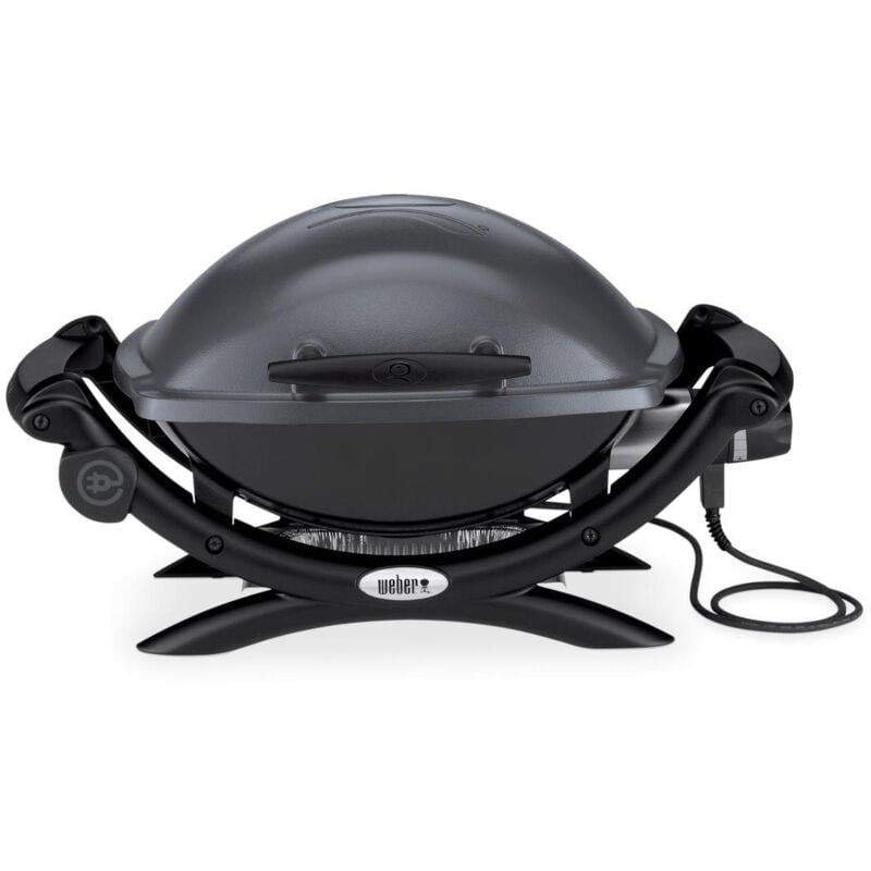 Weber - q 1400, Elektrogrill Dark Grey
