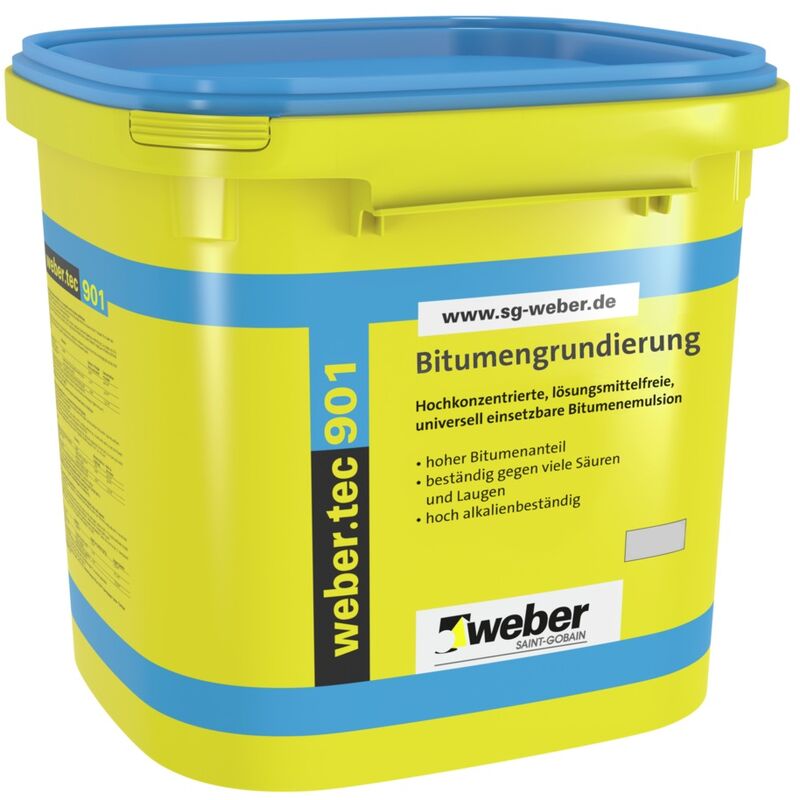 Weber Saint Gobain - weber.tec 901 Bitumengrundierung, 10 Ltr.