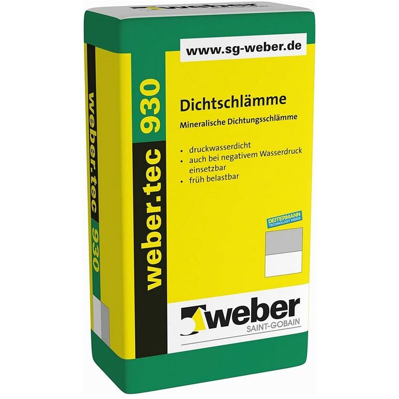 Weber Saint Gobain - weber.tec 930 Dichtschlämme, 25 kg