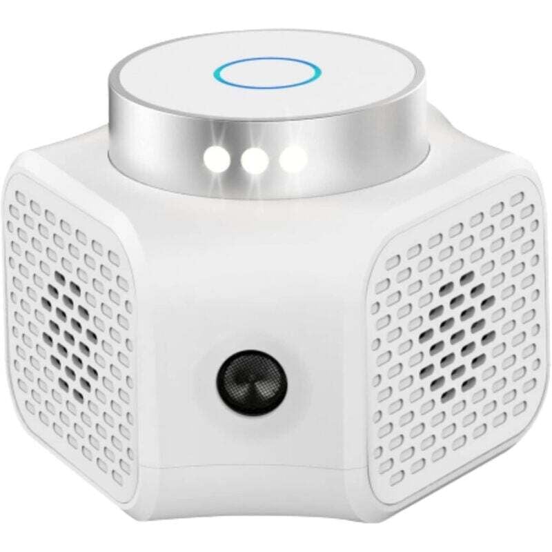 XVX - Weiße Ultraschall-Maus. Ultraschall-Abwehrmittel für Mäuse, Ratten und Nagetiere. Mäuseabwehrgerät. 360°-Schutz. Effektive Alternativen gegen