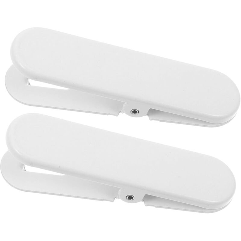 weiße Universalclips für Lochwände, Haken zum Präsentieren von Fotos und Dokumenten, praktisches Aufbewahrungszubehör für Büro und Zuhause