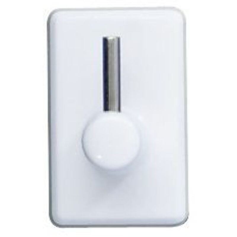 4er Set Gardinenhaken Weiß Klebehaken Gardinen Aufhängung Gardinenstangen - weiss - Wenko