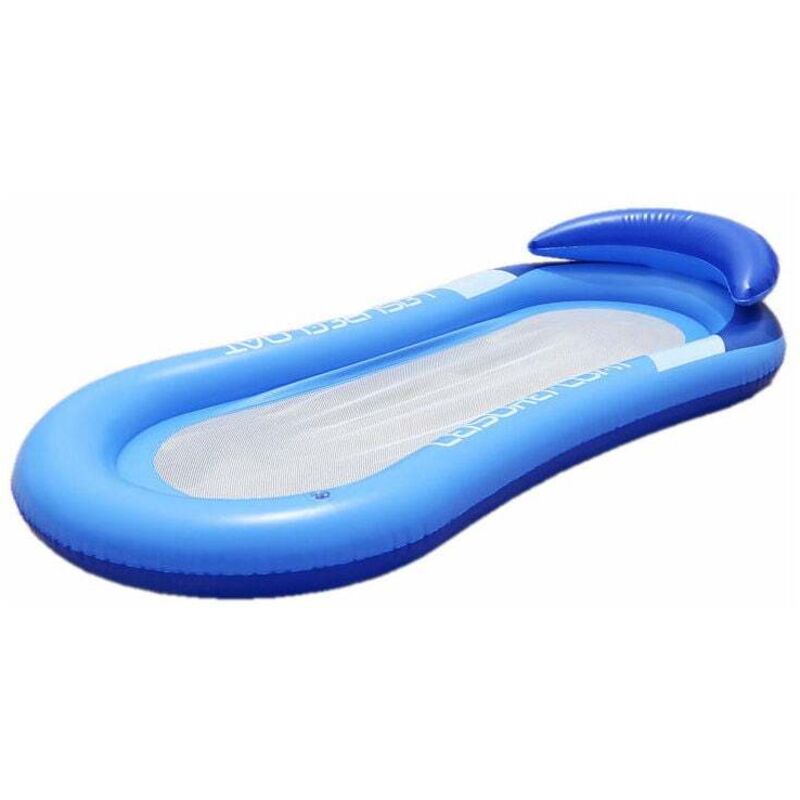 Wasserhängematten, schwimmende Hängematte, halb untergetauchtes Liege-Lounge-Netz, aufblasbare Matratze, schwimmendes Wassersofa, Pool-Spielzeug für