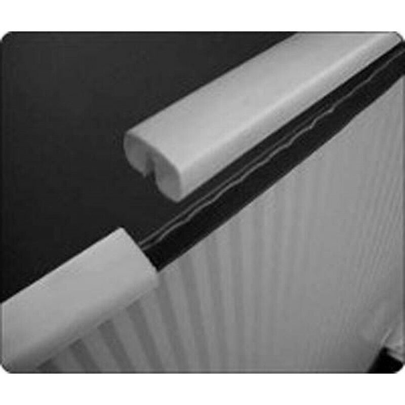 GRE - Weißes flexibles oberes Profil 1440 mm. für Pools. Ref. PCF001440BP.