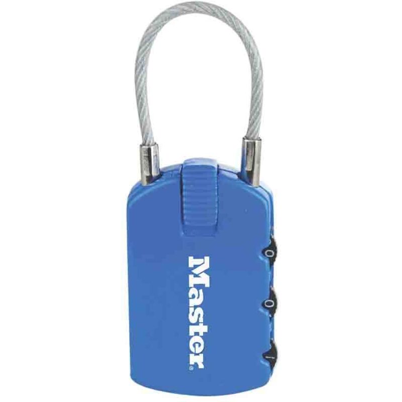 Kabelschloss 4684 eurtcol mit Zahlenkombination, bunt sb - Master Lock