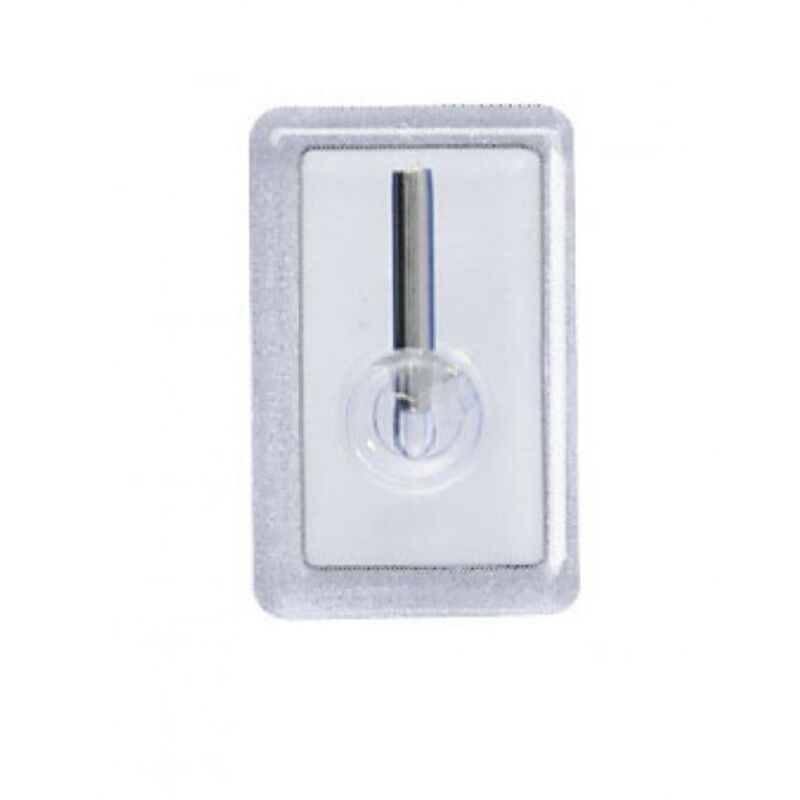 Gardinenhaken Gardinenröllchen Gleiter Gardinen Haken Transparent 4er Set - transparent - Wenko