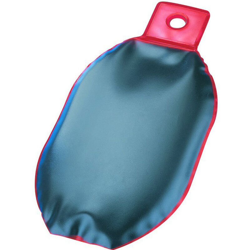 Maximex Moorwärmflasche Exquisit, Wärmflasche, Rot, Velours rot, Polyvinylchlorid , Moorgel - rot