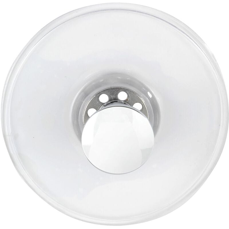 Wenko - Saug Haken arezzo Wand Kleider Garderoben Handtuch Halter Bad wc Küche - silber glänzend