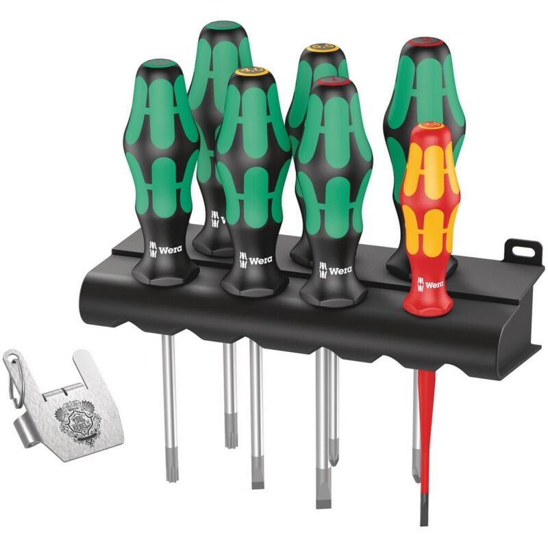 Schraubendrehersatz Kraftform 7tlg. Heavy Metal Flaschenöffner 05138711001 - Wera