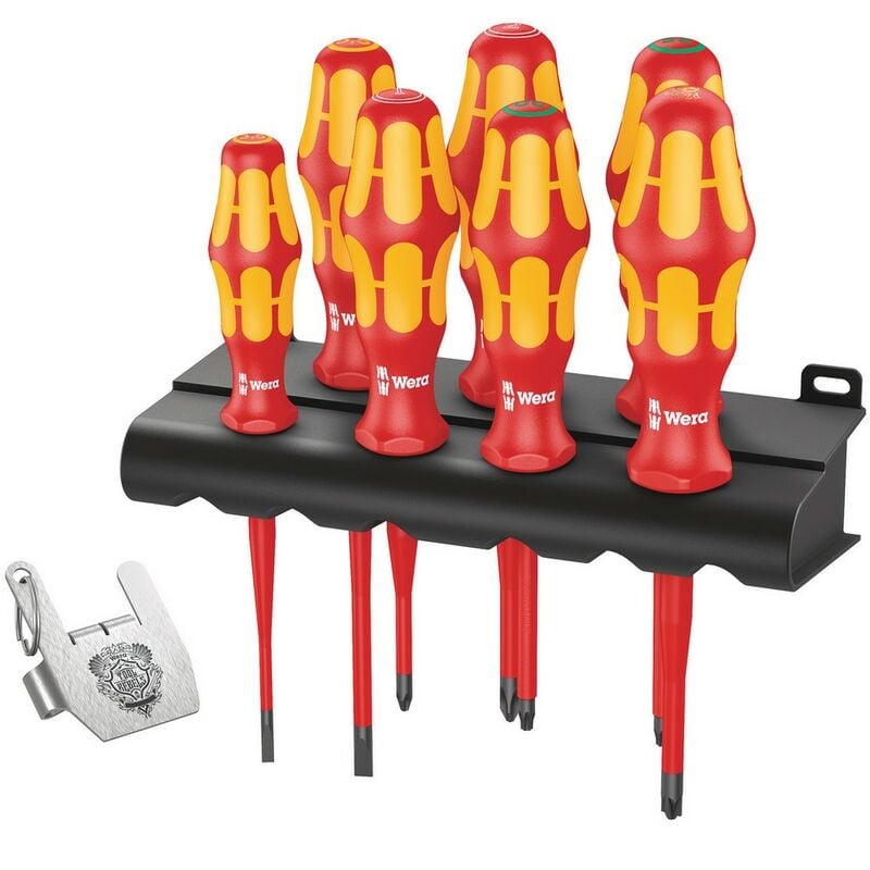 Schraubendrehersatz Kraftform vde 7tlg. Flaschenöffner Metal 05138712001 - Wera