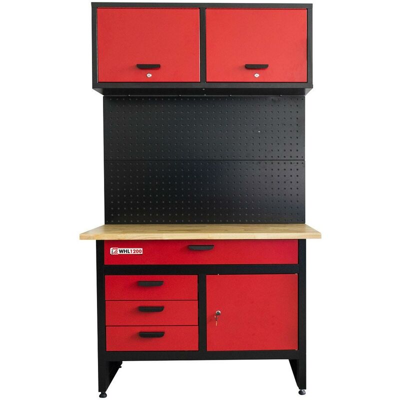 Holzmann - werkbank werktisch schublade werkstatt arbeitstisch WHL1200