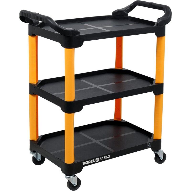 Werkstattwagen Aus Verbundwerkstoff Mit 3 Ebenen - W-81863