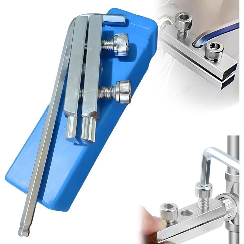 Werkzeug zum Entfernen abgebrochener Wasserhähne, Ausdreher für beschädigte Schrauben, Werkzeug zum Entfernen abgebrochener Rohre (1 Set)