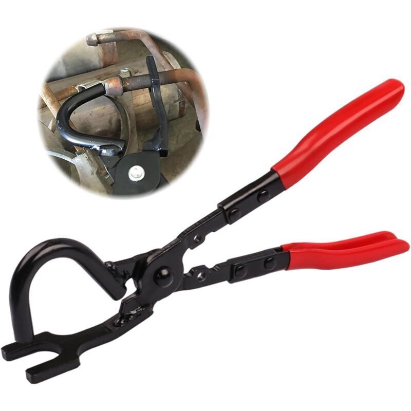 Werkzeug zum Entfernen der Auspuffhalterung, Kfz-Werkzeug, Kraftstoffleitungsklemmen mit Zange, für universelles Kfz-Zubehör