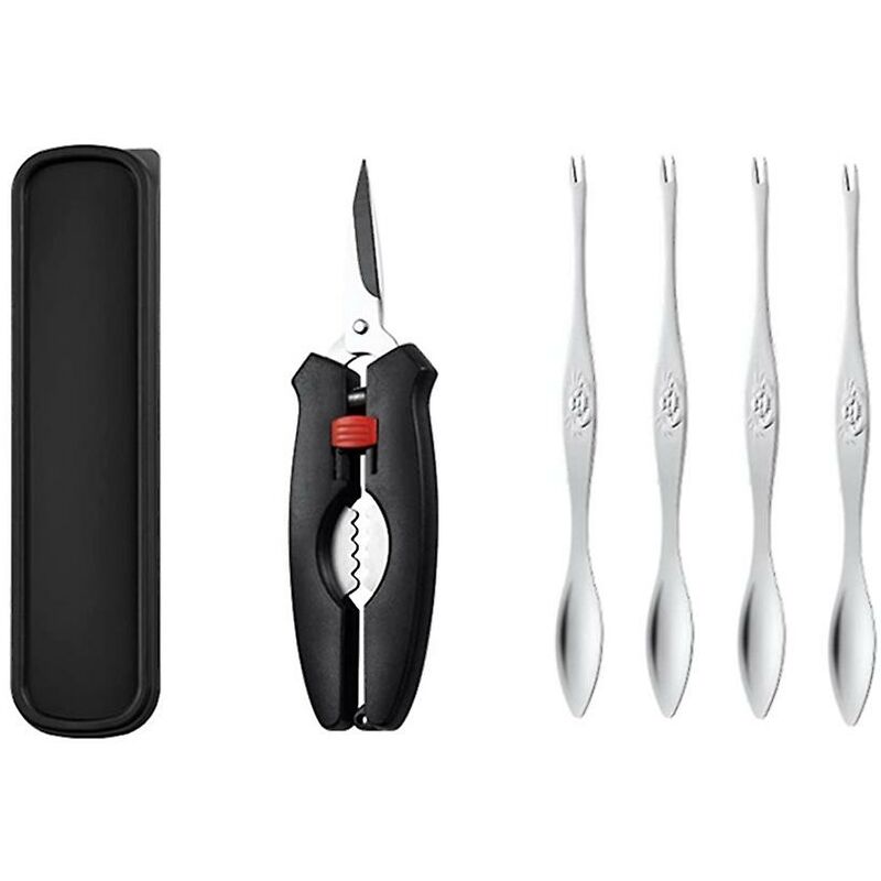 Werkzeuge zum Essen, Hummer- und Werkzeugset, Hummerknacker, Schalentier-Meeresfrüchte-Werkzeug, Nuss- und Meeresfrüchte-Scheren