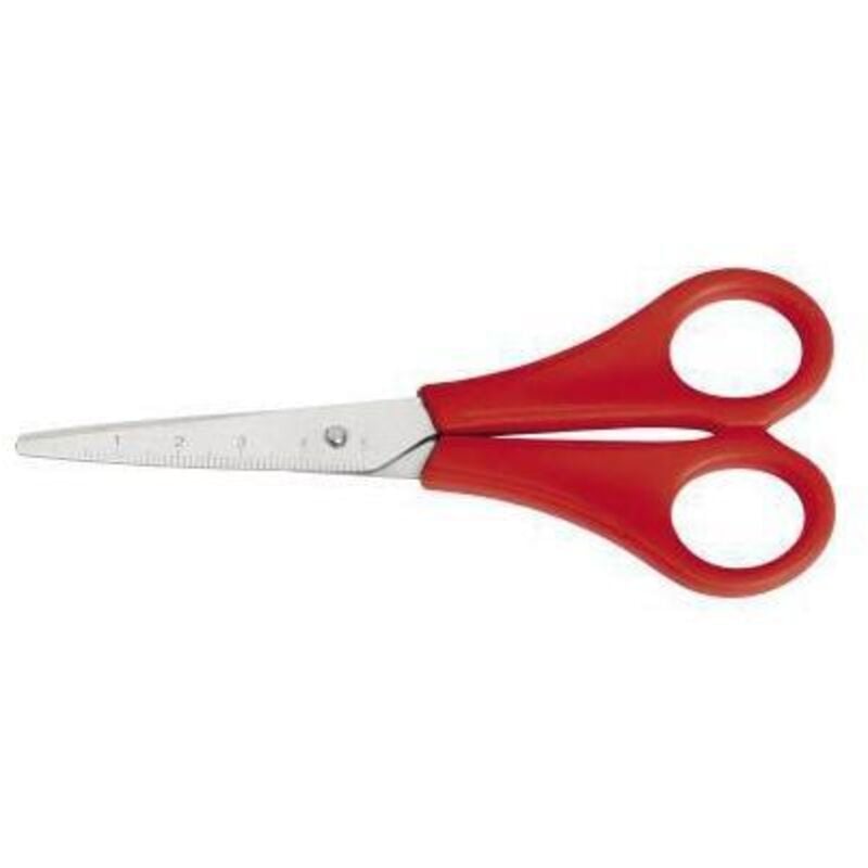 Bastelschere Kids 130mm Stahl rot Kids 130mm Stahl rot