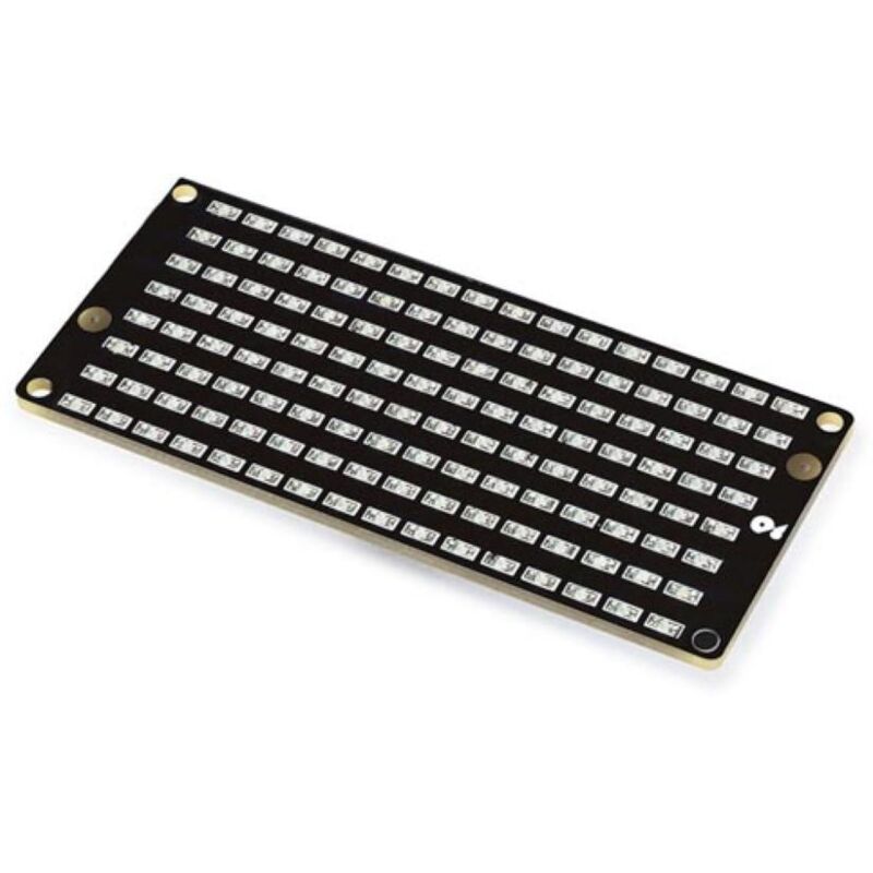 I²C 8x16 led matrix panel für arduino® - blau