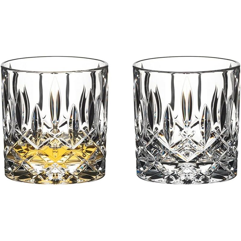 Whisiskey - Whisky Gläser Set – 2 Tumbler Gläser (2x 220 ml) – Whiskygläser - Whisky glas - Whiskey Zubehör Set - Geschenke für Männer