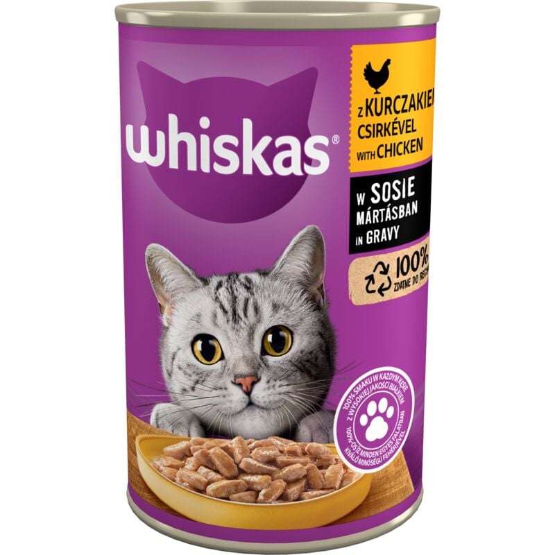 Whiskas in Sauce mit Hühnchen 400 g