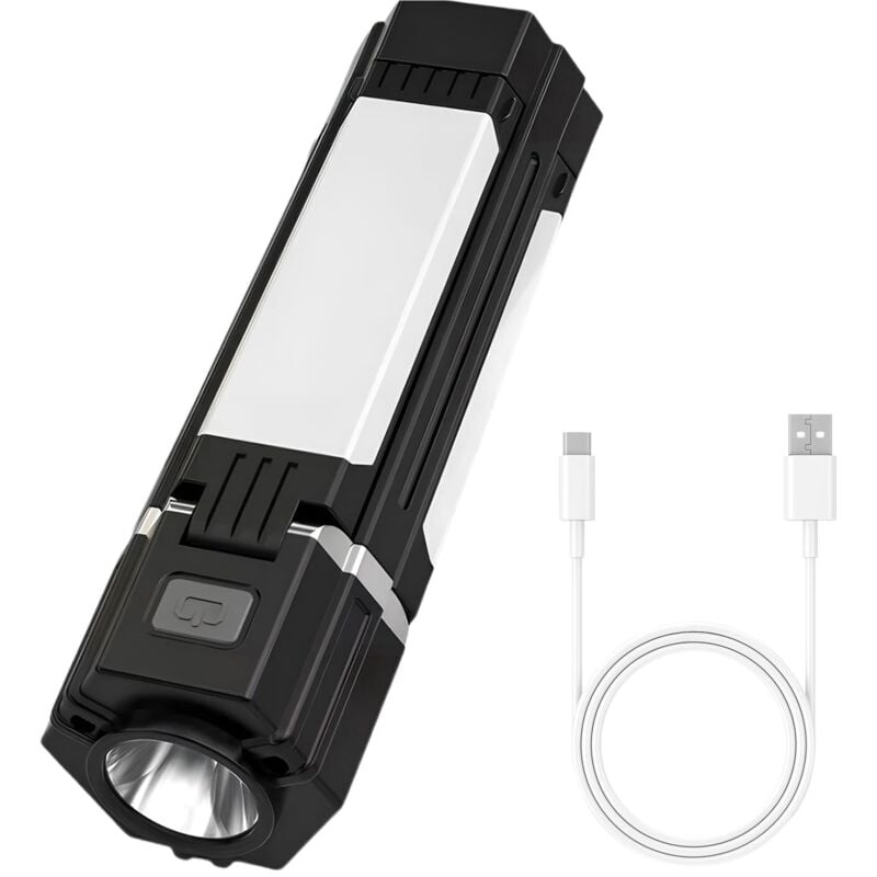 Wiederaufladbare Campinglampe, 3000 mAh LED-Campinglaterne, IPX4 wasserdichte wiederaufladbare LED-Lampe, Camping-Taschenlampe für Camping, Wandern,