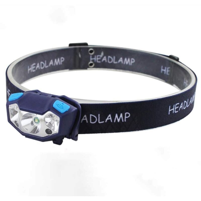 Wiederaufladbare LED-Stirnlampe,5 Modi, IP65 wasserdichtZum Campen, Wandern, Joggen, Angeln