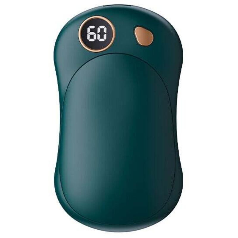 Wiederaufladbarer 2-in-1-Handwärmer mit Magnetfunktion, schnelles Aufheizen, 3 Heizstufen, tragbarer elektrischer Handwärmer für Jagd, Golf und