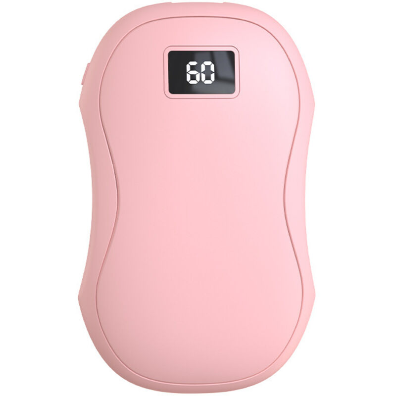 Wiederaufladbarer 2-in-1-Handwärmer, wiederaufladbarer Handwärmer, Handwärmer für Weihnachten und Geburtstag (Pink)