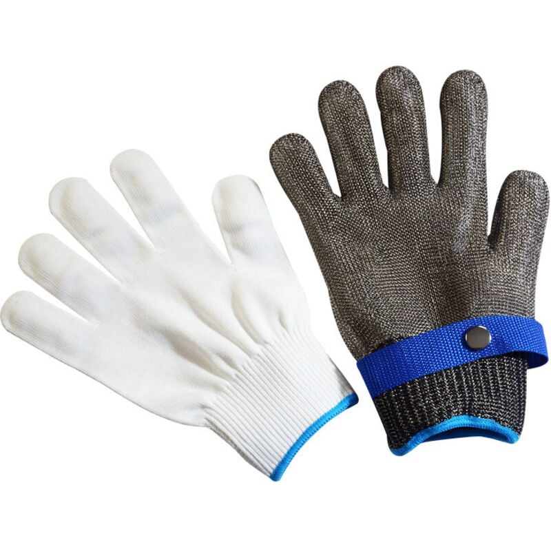 Schnittfeste Handschuhe Stufe 9, Schnittfeste Metzgerhandschuhe, Schnittfeste Handschuhe aus Edelstahl, Schnittschutz für den Alltag