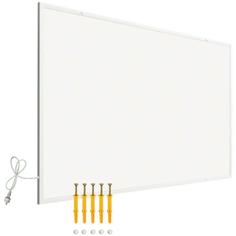 Infrarotheizung 400 Watt, energieeffizienter Heizkörper, Wandmontage Elektroheizung, Heizpaneel, ir Heizung - Wiltec
