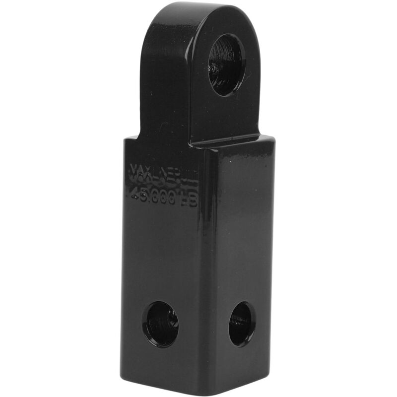 WINH Hochleistungs-Seilwindenzubehör 23 t Bruchfestigkeit Anhängerkupplung aus Kohlenstoffstahl für LKWs, SUVs, 4x4 Geländefahrzeuge (SCHWARZ).