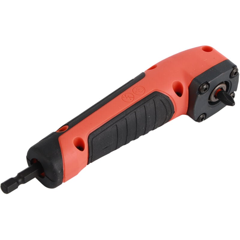 Winkelbohrvorsatz, 90°-Winkelbohradapter aus leicht austauschbarem legiertem Stahl, für Bohrmaschinen und Akkuschrauber, mit ABS-Griff