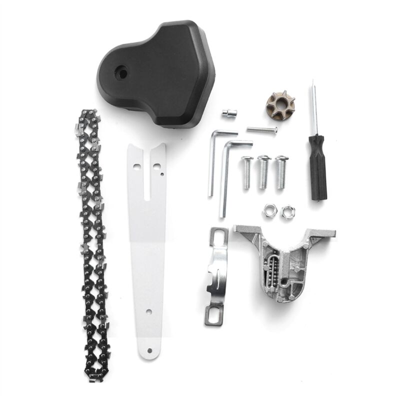 Tlily - Winkelschleifer auf Kettensäge Modifiziertes Transferset Adapter Kettensäge 4 Zoll