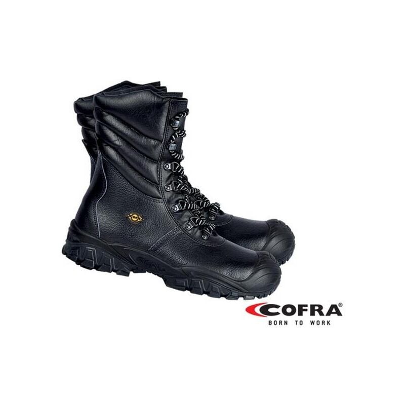 Winter-Arbeitsschuhe S3 Cofra Ural Glattleder 40 - Schwarz