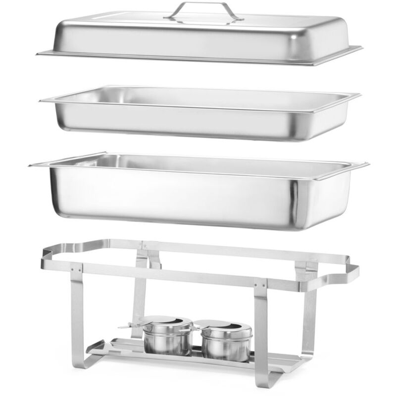 Fourniresto - hendi Chafing Dish Gastronorm 1/1, Kitchen Line, 9L, 2 Stk., 600x358x(H)295mm